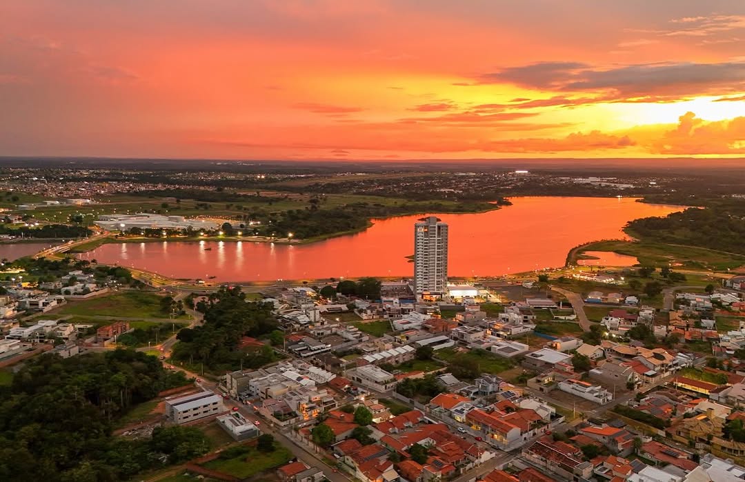 Araguaína ao entardecer